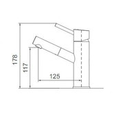 ECT Global Jamie Chrome Basin Mixer