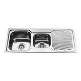 ECT Global Dante 1080mm 1 &amp; 3/4 Kitchen Sink with Drainer