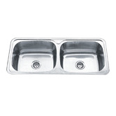 ECT Global Lavassa 1160mm Double Laundry Sink