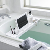 Yamazaki Yamazaki Tower Extendable Bathtub Tray