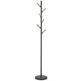 Yamazaki Yamazaki Pole Metal &amp; Wood Coat Rack