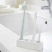 Yamazaki White Yamazaki Ceramic Toothbrush Holder