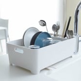 Yamazaki White Yamazaki Dish Drainer Basket