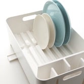 Yamazaki White Yamazaki Dish Drainer Basket