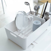 Yamazaki White Yamazaki Dish Drainer Basket