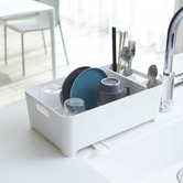 Yamazaki White Yamazaki Dish Drainer Basket