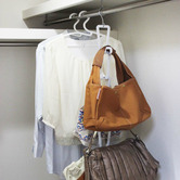 Yamazaki White Yamazaki Metal Joint Bag Holder