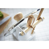 Yamazaki White Tosca Ladle &amp; Pot Lid Rest