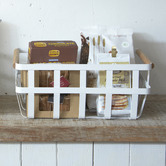Yamazaki Tosca Dual-Handle Storage Basket