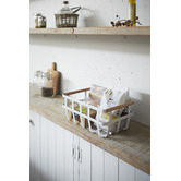 Yamazaki Tosca Dual-Handle Storage Basket