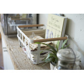 Yamazaki Tosca Dual-Handle Storage Basket