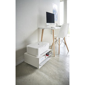 Yamazaki Tower Printer Storage Rack