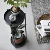 Yamazaki Tower Plant Stand with Wheels