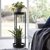 Yamazaki Tower Plant Stand with Wheels