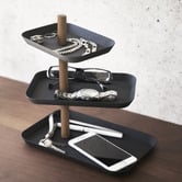 Yamazaki Rin 3 Tier Rotating Accessory Tray