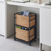 Yamazaki Tower 2 Tier Storage Trolley