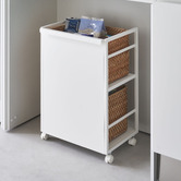 Yamazaki Tower 2 Tier Storage Trolley