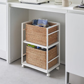 Yamazaki Tower 2 Tier Storage Trolley