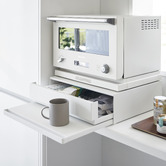 Yamazaki Isle Sliding Countertop Tray with Drawer