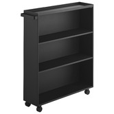 Yamazaki Blaire Steel Mobile Book Cart