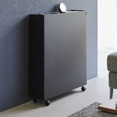 Yamazaki Blaire Steel Mobile Book Cart