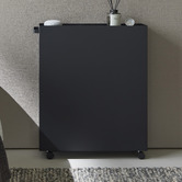 Yamazaki Blaire Steel Mobile Book Cart