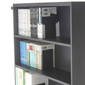 Yamazaki Blaire Steel Mobile Book Cart