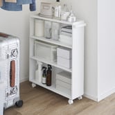 Yamazaki Blaire Steel Mobile Book Cart