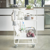 Yamazaki Tower 3 Tier Kitchen Trolley