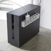 Yamazaki Tower Cable Box Organiser with Castors