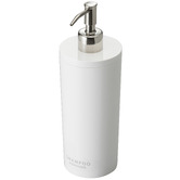 Yamazaki White Yamazaki Ceramic Pump Shampoo Dispenser