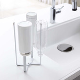 Yamazaki White Tosca Metal Kitchen Echo Stand