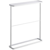 Yamazaki White Tosca Metal Bath Towel Rack