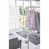 Yamazaki Tower 2-Bar Collapsible Clothes Drying Rack
