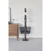 Yamazaki Tower 2-Bar Collapsible Clothes Drying Rack