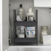 Yamazaki Tower 2 Tier Slide-Out Under Sink Organiser