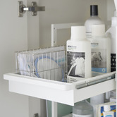 Yamazaki Tower 2 Tier Slide-Out Under Sink Organiser