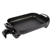 Maxim Black Pro Banquet 39cm Electric Fry Pan