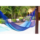Leyla &amp; Sol Outdoor Cotton Mexican Hammock