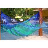 Leyla &amp; Sol Outdoor Cotton Mexican Hammock