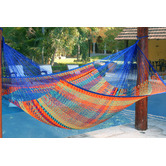 Leyla &amp; Sol Outdoor Cotton Mexican Hammock