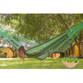 Leyla &amp; Sol Outdoor Cotton Mexican Hammock