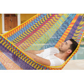 Leyla &amp; Sol Outdoor Cotton Mexican Hammock