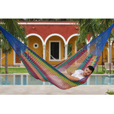 Leyla &amp; Sol Outdoor Cotton Mexican Hammock