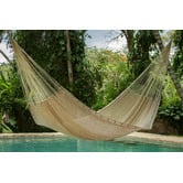 Leyla &amp; Sol Outdoor Cotton Mexican Hammock