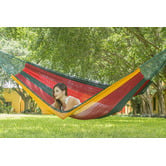 Leyla &amp; Sol Outdoor Cotton Mexican Hammock