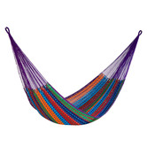 Leyla &amp; Sol Outdoor Cotton Mexican Hammock