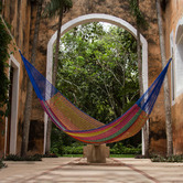 Leyla &amp; Sol Cotton Mexican Hammock