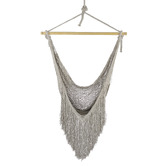 Leyla &amp; Sol Octavio Hand-Woven Cotton Mexican Chair Hammock