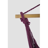 Leyla &amp; Sol Carlos Hand-Woven Cotton Mexican Chair Hammock